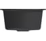 Мойкa MIXLINE ML-GM12 круглая, черная 308, 480 мм, глубина чаши 210 мм newх 551833 2