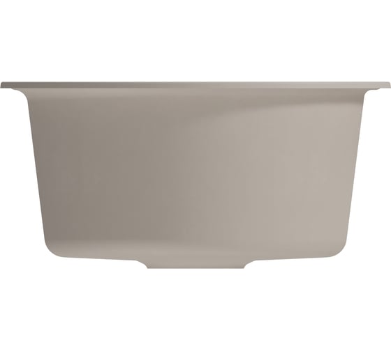 Мойкa MIXLINE ML-GM12 круглая, белая 331, 480 мм, глубина чаши 210 мм newх 551837