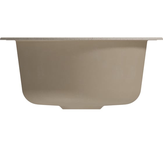 Мойкa MIXLINE ML-GM13 круглая, бежевая 328, 495 мм, глубина чаши 200 мм newх 551893