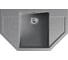 Мойкa MIXLINE ML-GM24 угловая с крылом, темно-серая 309, 790x490x200 мм newх 552053 1