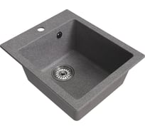 Мойка MIXLINE ml-gm14 графит (342), 420x500x190мм 551908