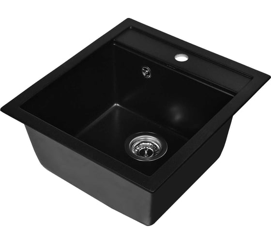 Мойка для кухни из искусственного камня WISENT оникс 500x450x220 (беларусь) MW450-25/WGER013
