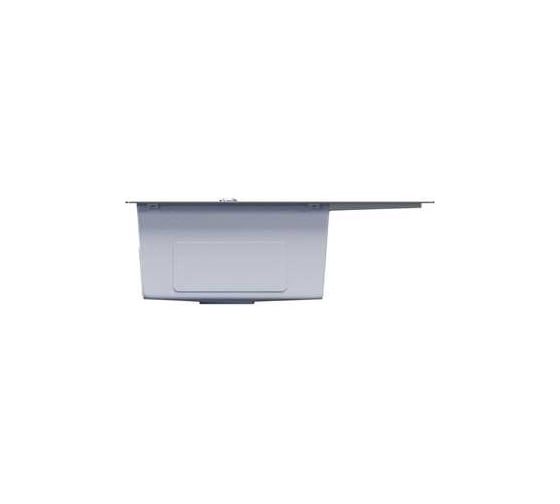 Мойка MIXLINE 60x50 (3,0) левая, выпуск 3 1/2 pro, 20см с сифоном (сатин) 551875