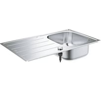 Мойка Grohe с корзинчатым вентилем, нержавеющая сталь 1.0 K200 45-S 86/50 31552SD1