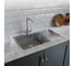 Мойка настольный монтаж MIXLINE 78x50 (3,0) левая, выпуск, 3 1/2 pro 20см с сифоном (сатин) 551877 1