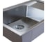 Мойка настольный монтаж MIXLINE 78x50 (3,0) левая, выпуск, 3 1/2 pro 20см с сифоном (сатин) 551877 4