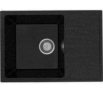 Кухонная мойка из искусственного камня Uperwood ECON UPD-506_004, прямоугольная, черная 491020218