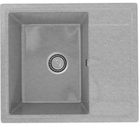 Кухонная мойка из искусственного камня Uperwood ECON UPD-201_003, прямоугольная, серая 491020213