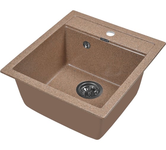 Кухонная мойка GERHANS терракот (беларусь) 500x450 мм A45-23/311-11-24 1