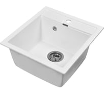 Кухонная мойка GERHANS белый (беларусь) 500x450 мм A45-18/311-11-24