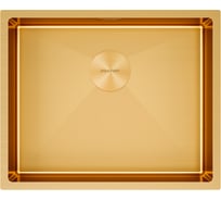 Мойка Paulmark NEXT-540, ,брашированное золото, 540х440мм,1,2 мм PM215444-BG