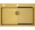 Мойка из нержавеющей стали Paulmark VAST-PRO брашированное золото, 750x510 мм PM707551-BG 1