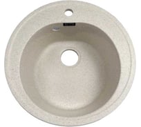 Мойка из камня для кухни DARILINE цвет бежевый матовый DLV1-MB