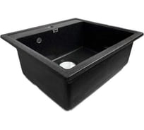 Мойка из камня для кухни DARILINE цвет звёздное небо матовый DLV10-MST