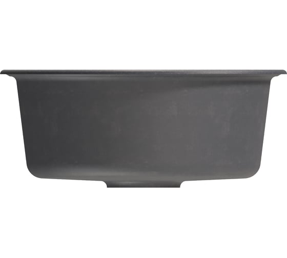 Мойкa MIXLINE ml-gm09 круглая, антрацит (343), 510 мм, глубина чаши 190 мм new 551804