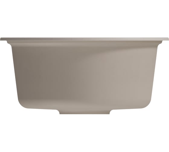 Мойкa MIXLINE ml-gm10 круглая, белая (331), 440 мм, глубина чаши 180 мм new 551813