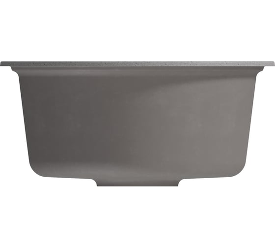 Мойкa MIXLINE ml-gm10 круглая, серая (310), 440 мм, глубина чаши 180 мм new 551811