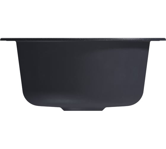 Мойкa MIXLINE ml-gm13 круглая, антрацит (343), 495 мм, глубина чаши 200 мм new 551897