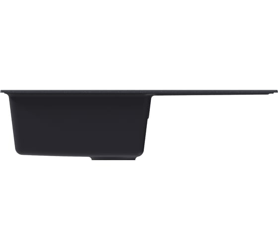 Мойка MIXLINE ml-gm20 с крылом, антрацит (343), 830x480x190 мм new 552007