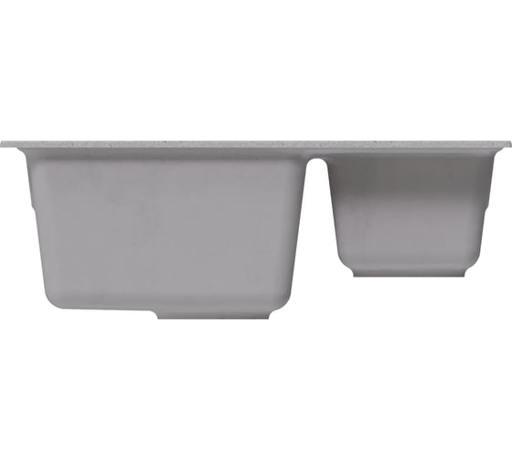 Мойка MIXLINE ml-gm21 двухчашевая, серая (310), 600x500x190 мм new 552014