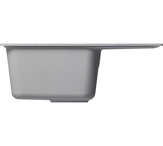 Мойка MIXLINE ml-gm26 с крылом, графит (342), 580x470x190 мм new 552084