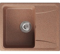 Мойка MIXLINE ml-gm26 с крылом, терракотовая (307), 580x470x190 мм new 552075