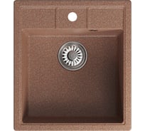 Мойка MIXLINE ml-gm28 терракотовая (307),450x500x190 мм new 552095