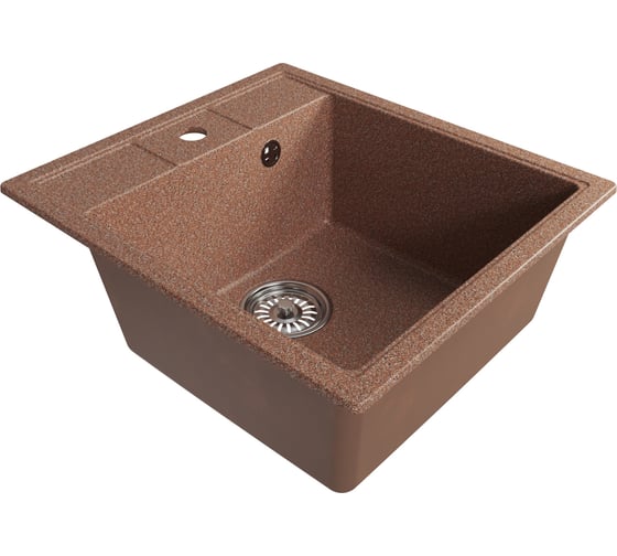 Мойка MIXLINE ml-gm28 терракотовая (307),450x500x190 мм new 552095