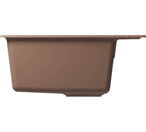 Мойка MIXLINE ml-gm28 терракотовая (307),450x500x190 мм new 552095