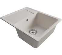 Мойкa MIXLINE ml-gm26 с крылом, белая (331), 580x470x190 мм new 552082