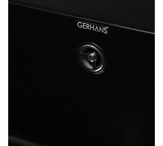 Комплект кухонная мойка GERHANS b19-25 оникс (беларусь) со смесителем w4998-3-25 B19-25/311-11-24/W4998-3-25
