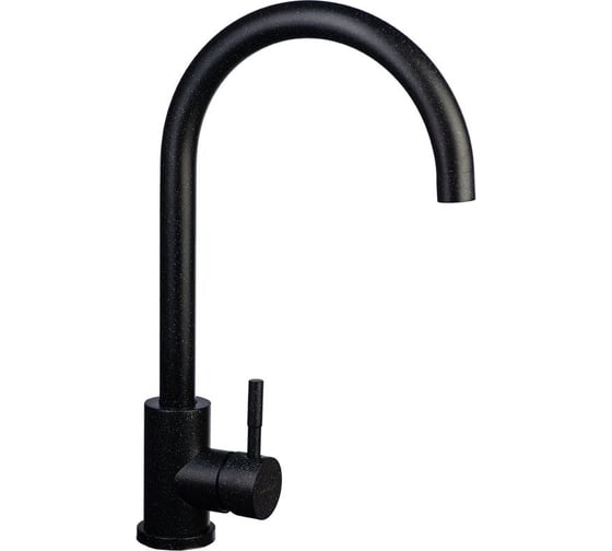 Комплект кухонная мойка GERHANS a45-22 черный (беларусь) со смесителем w4998-3-22 A45-22/311-11-24/W4998-3-22