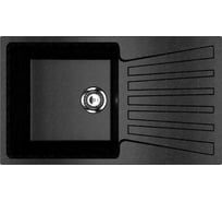 Мойка для кухни из искусственного камня Ulgran черный U-703-308