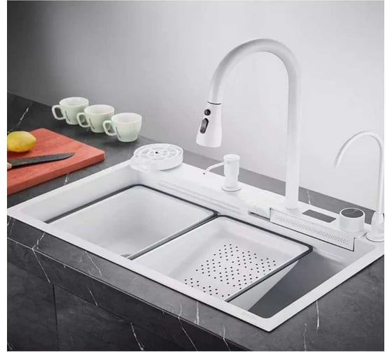 Многофункциональная мойка для кухни Savol s-sc002w 25007