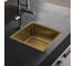 Мойка MELANA Profline 1.2/220, золото, врезная, квадратная D4545HG золото 2