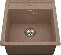 Комбо VIGRO мойка VG202 терракотовый + смеситель VG902 терракотовый + сифон VG202-V2 терракотовый