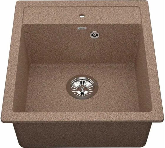 Комбо VIGRO мойка VG202 терракотовый + смеситель VG902 терракотовый + сифон VG202-V2 терракотовый 1