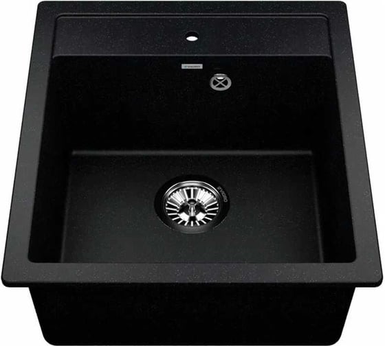 Комбо VIGRO мойка VG202 антрацит + смеситель VG901 антрацит + сифон VG202-V1 антрацит 1