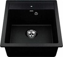 Комбо VIGRO мойка VG202 антрацит + смеситель VG902 антрацит + сифон VG202-V2 антрацит