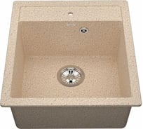 Комбо VIGRO мойка VG202 терра + смеситель VG903 терра + сифон VG202-V3 терра