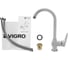 Комбо VIGRO мойка VG202 серый + смеситель VG902 серый + сифон VG202-V2 серый 6