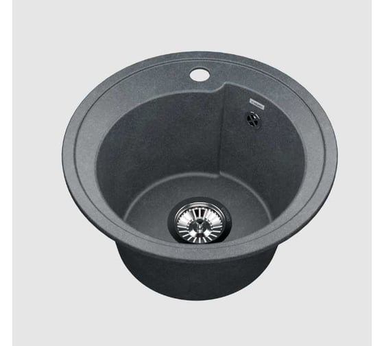 Комбо мойка VIGRO VG101 грей VG903 грей + сифон VG101-V3 грей 1