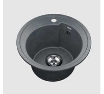 Комбо мойка VIGRO VG101 грей VG904 грей + сифон VG101-V4 грей