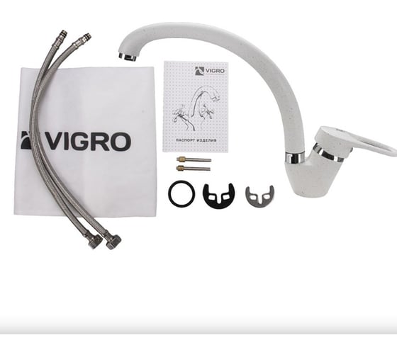 Комбо мойка VIGRO VG101 жасмин VG901 жасмин + сифон VG101-V1 жасмин