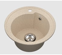 Комбо мойка VIGRO VG101 терра MN71304-4 + сифон VG101-M04-4 терра