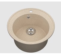 Комбо мойка VIGRO VG102 терра MN71304-4 + сифон VG102-M04-4 терра