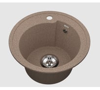 Комбо мойка VIGRO VG101 стерракотовый MN71304-4 + сифон VG101-M04-4 терракотовый
