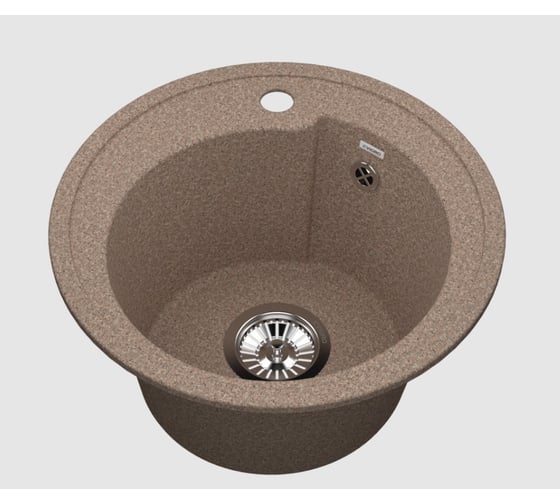 Комбо мойка VIGRO VG101 стерракотовый MN71304-4 + сифон VG101-M04-4 терракотовый 1