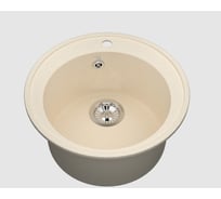 Комбо мойка VIGRO VG102 сахара MN71304-4 + сифон VG102-M04-4 сахара