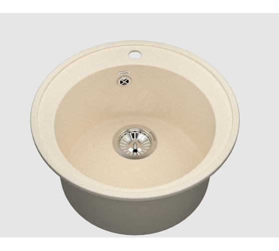 Комбо мойка VIGRO VG102 сахара MN71304-4 + сифон VG102-M04-4 сахара
